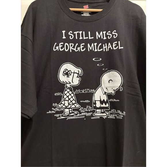 Charlie Brown x George Michael T-shirt size 2XL - Picture 2 of 2